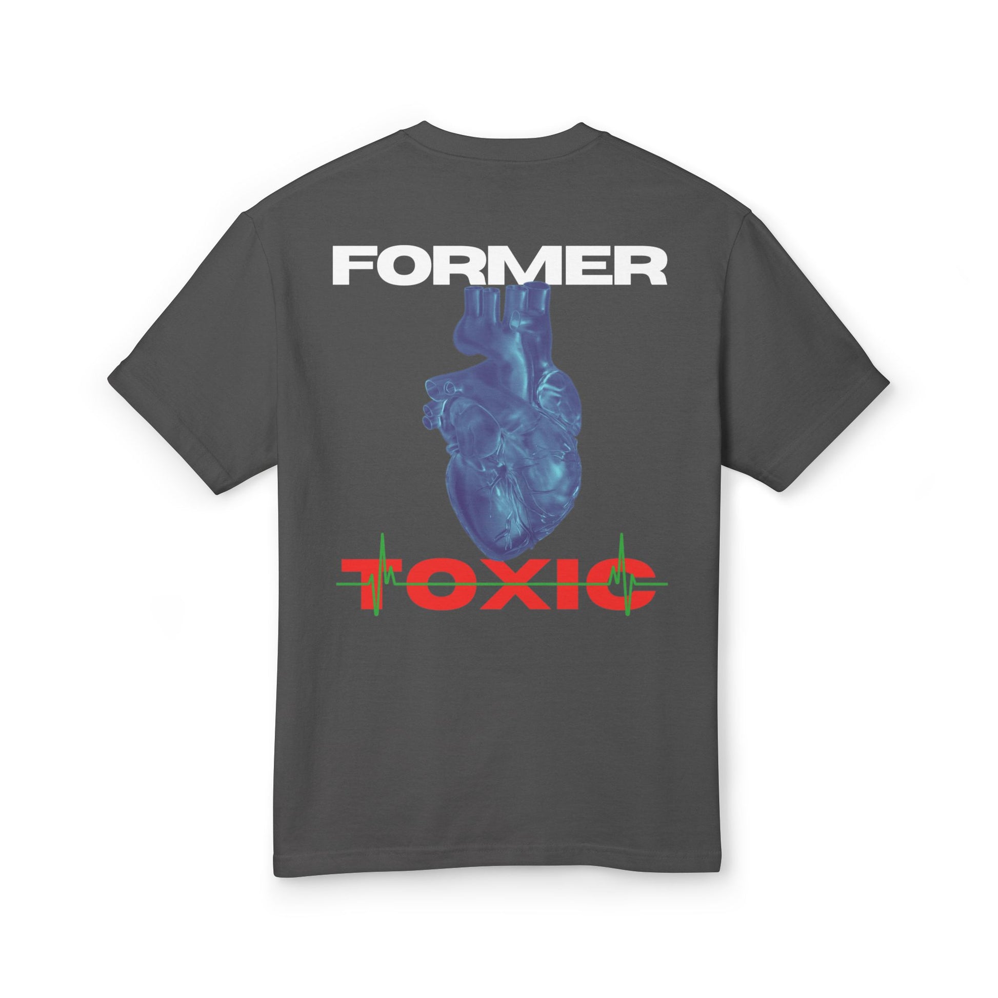 Targeted Heart Blue Colorway Graphic Tee
