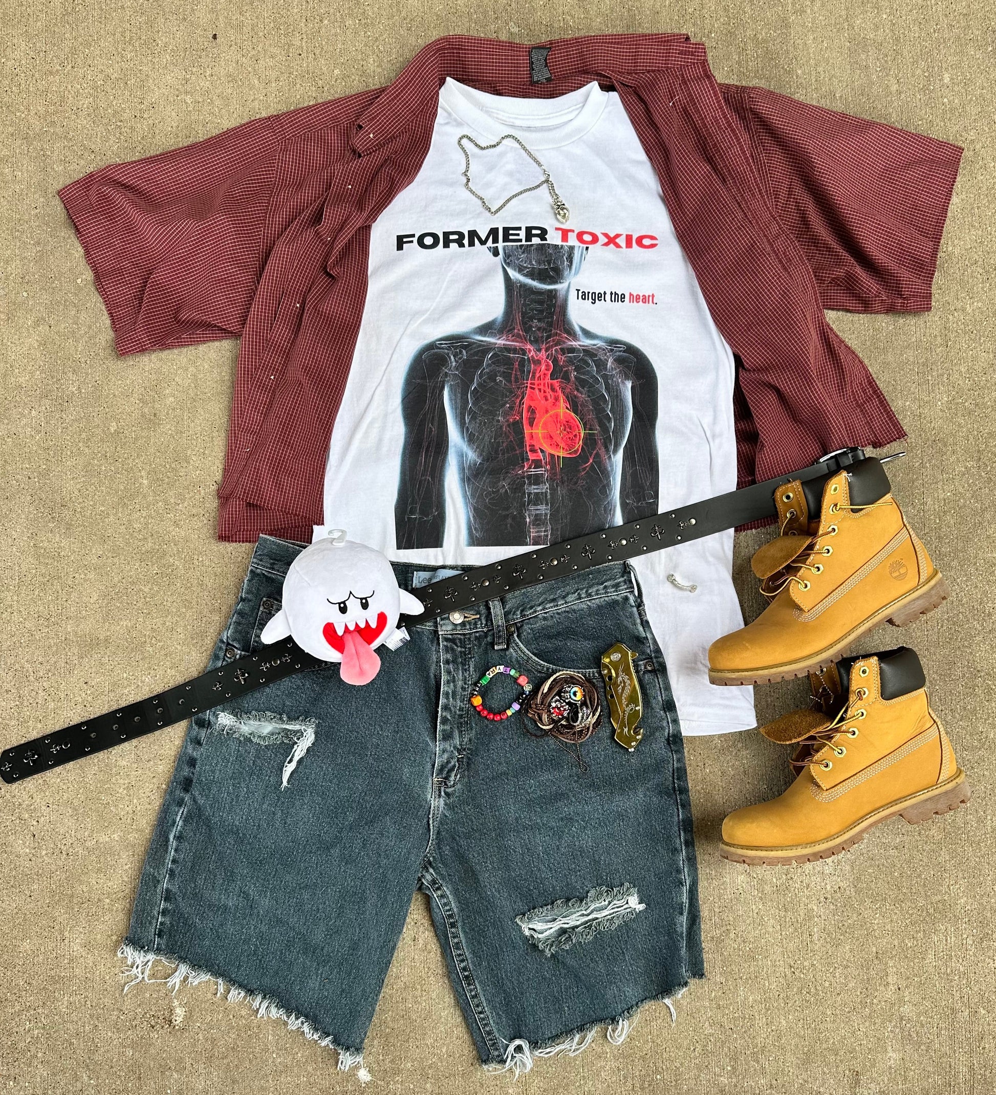 Targeted Heart Graphic Tee